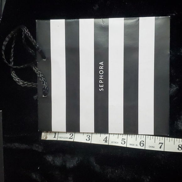SEPHORA Luxury Black & White Striped Shopping GIFT BAGS - 5 - Empty - EC - Picture 2 of 9